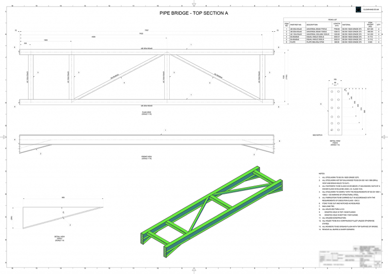 Design service providing 2D CAD & 3D CAD Engineering Design expertise